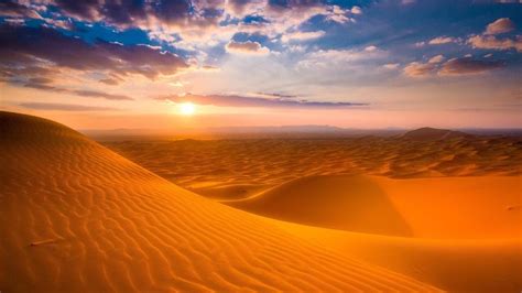 Sunlight Desert Desktop Wallpaper Sunset Wallpaper Desert Sunset
