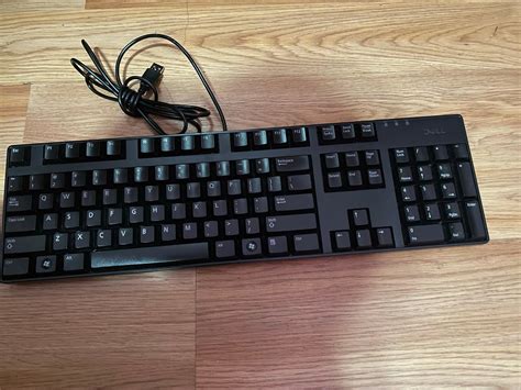 Genuine Dell Kb1421 Black Slim Quiet Keys Usb Keyboard For Etsy