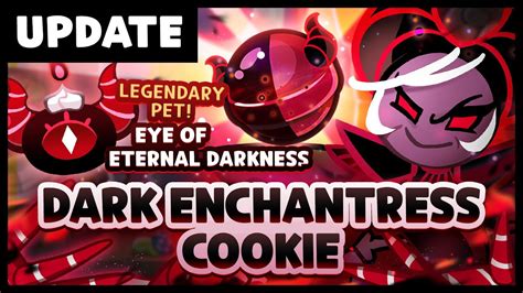 Cookie Run Dark Enchantress Cookie Update Youtube