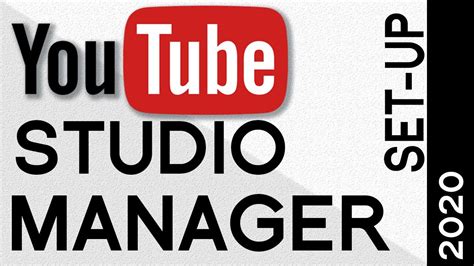 Why Setup Youtube Manager In Youtube Channel Youtube