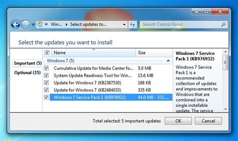 These windows iterations are supposed to replace service packs for windows os. Windows 7 Service Pack 1 | Download | TechTudo
