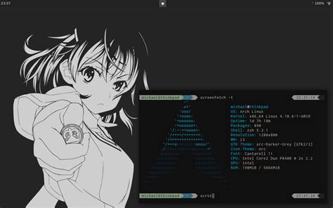 Anime Linux Wallpapers Wallpaper Cave