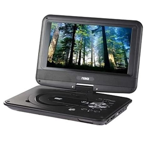 Shop Naxa Npd 952 9 In Tft Lcd Swivel Screen Portable Dvd Player With
