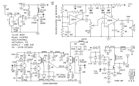 FlashWebHost.com - 7MHz SSB Ham Radio Transceiver circuit ...