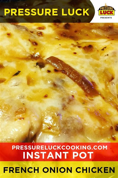 This is my vegan twist on classic french onion soup, the main difference being that i use vegetable stock instead of beef stock. Instant Pot French Onion Chicken | Kvijil | Copy Me That