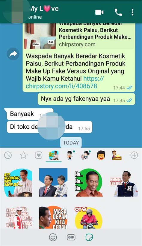 Последние твиты от numpang lewat (@doniakbarf). Cara Menambah Stiker WA Pak Jokowi Yang Keren Banged ...
