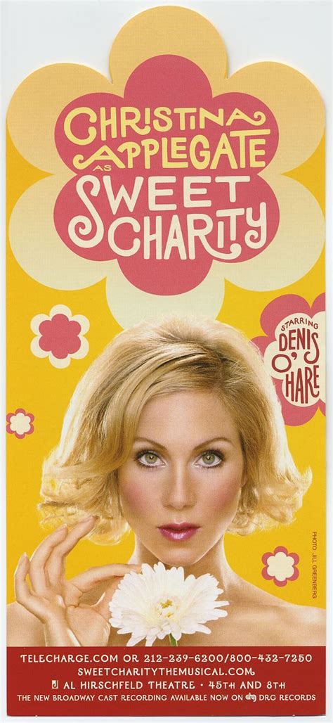 Sweet Charity With Christina Applegate Loved It Sweet Charity Christina Applegate Christina