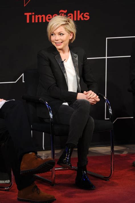 Michelle Williams Attended A Timestalks Event In Nyc On Monday