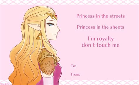Zelda Valentine Card By Himelikestea On Deviantart