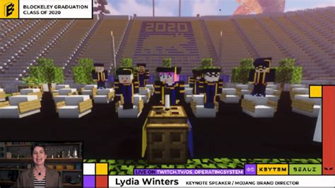 Alumnos universitarios celebran su graduación en Minecraft al no poder