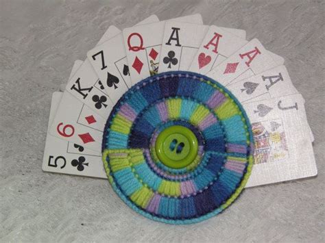 Since my oldest son (now 10 years old) was little, he loved to play card games such as old maid, go fish, crazy 8's, etc. Playing card holder by HelensDaughters on Etsy, $4.00 ...