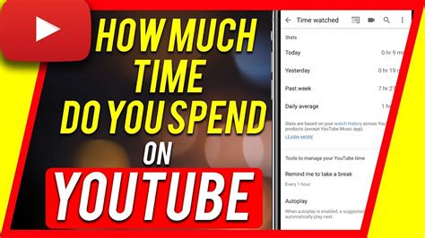 How To See Time Watched On Youtube Youtube