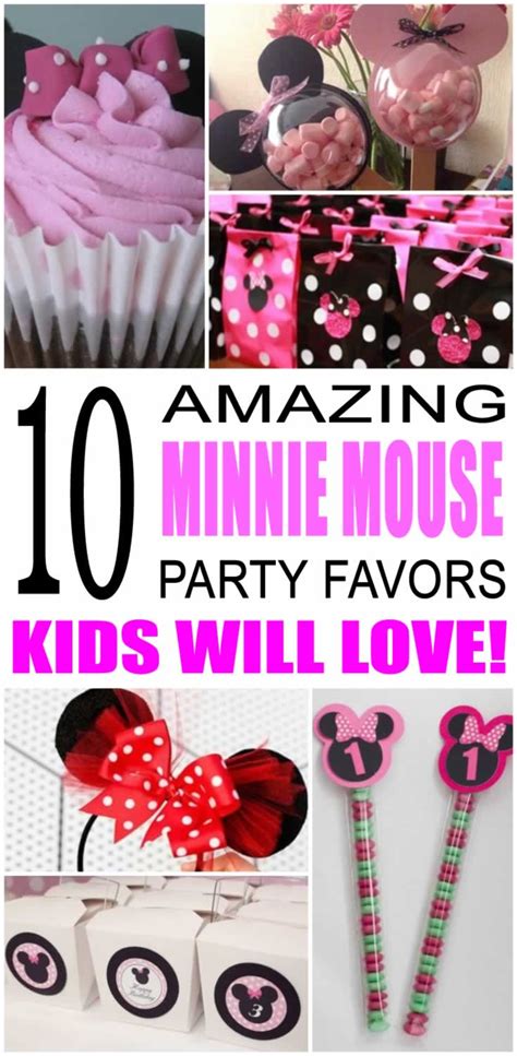 Minnie Mouse Party Favor Ideas