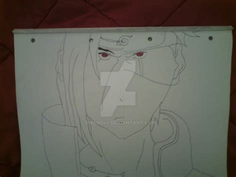 Naruto Itachi Vs Kakashi Drawing Pt1 By Sword40 On Deviantart