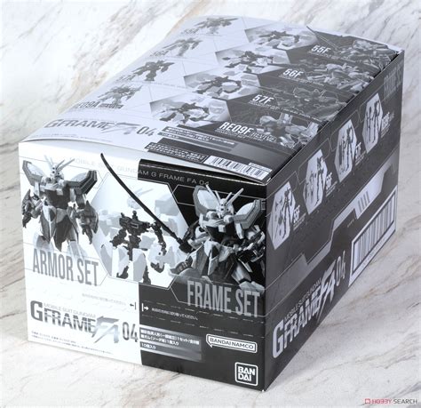 Mobile Suit Gundam G Frame Fa 04 Set Of 10 Shokugan Package1