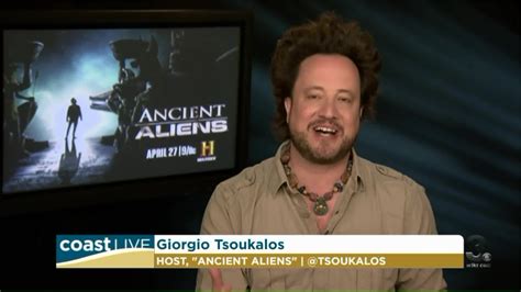 Ufo Expert Giorgio Tsoukalos From Ancient Aliens Is Live On Coast Live