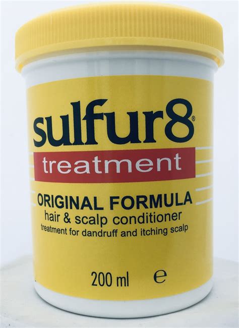 Check out our sulfur hair oil selection for the very best in unique or custom, handmade pieces from our conditioners & treatments shops. Sulfur 8 Hair & Scalp Conditioner 200 ml - Afro Cosmetic Shop