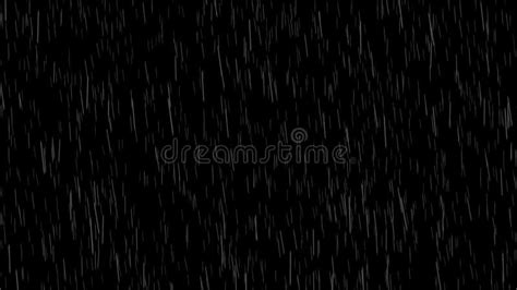 Falling Heavy Rain Overlay Loop Motion Graphic Background Stock Footage