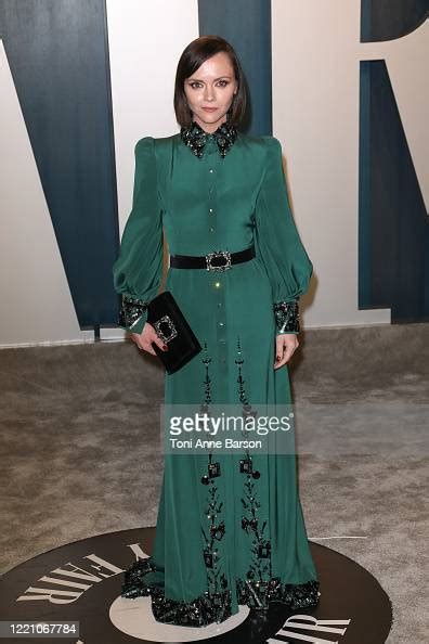 Christina Ricci Attends The 2020 Vanity Fair Oscar Party At Wallis