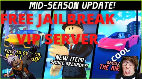 Install zjailbreak free and get freemium zjailbreak coupon code free and then upgrade. Jailbreak free Vip Server | Roblox + Toy Code Giveaway ...