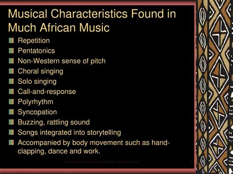 Ppt Chapter 3 African Music Powerpoint Presentation Free Download