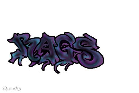 Rags Graffiti ← A Graffiti Speedpaint Drawing By Hope4 Queeky Draw