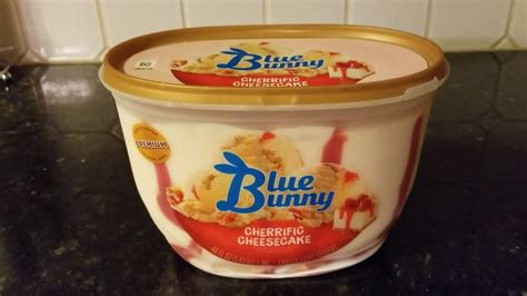 Giving Blue Bunny Cherrific Cheesecake Ice Cream A Try For The First