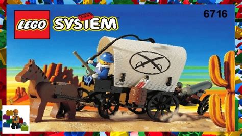 Lego Instructions Wild West 6716 Covered Wagon Youtube