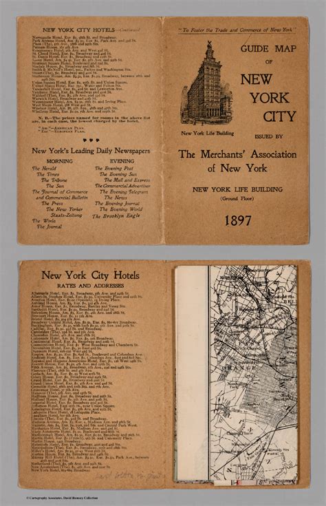 Covers To Map Of New York City Greater New York Issued By The