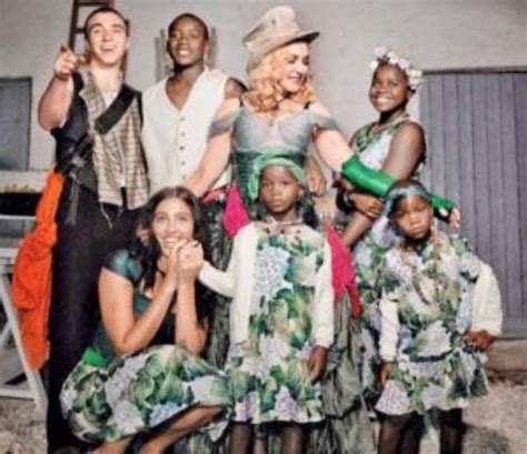 Madonna Shares Birthday Photograph With Her Six Kids