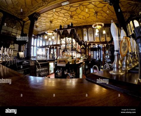 The Bar Of The Philharmonic Dining Rooms Pub In Liverpool Stock Photo