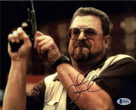 John Goodman Lebowski Autographed Signed 8x10 Photo Certified Beckett