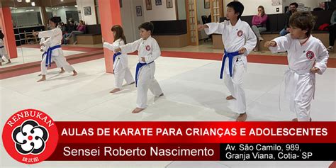 Aulas De Karate Para Crianças E Adolescentes