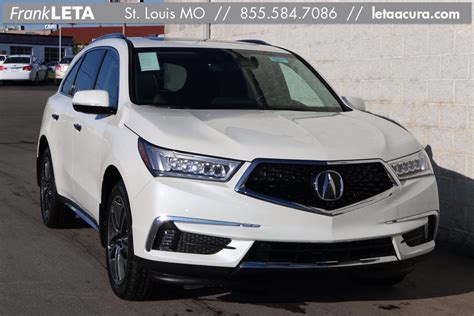 New 2017 Acura Mdx Sh Awd With Advance Package 4d Sport Utility In St