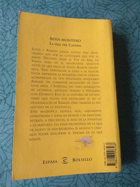 Libro La Hija Del Caníbal Rosa Montero De Segunda Mano Por 5 Eur En