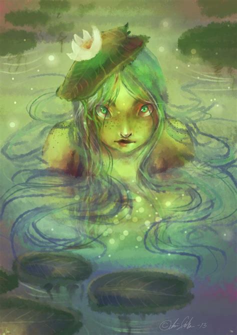 Nymph By ~fukairi On Deviantart Young Adult Fantasy Water Nymphs