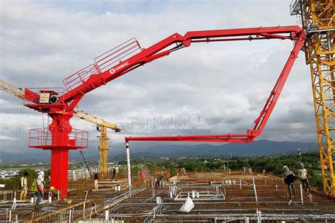 Self Climbing Concrete Placing Boom An Ideal Product Works Together