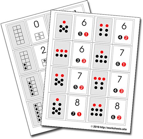 Subitizing Cards And 10 Frames