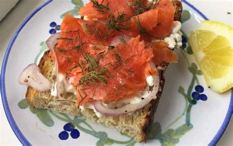 Visit this site for details: Healthy Smoked Salmon Breakfast Toast | Umami