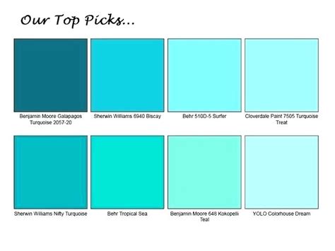 What Colors Go With Light Teal 10 Best Teal Paint Colors Eye Catching