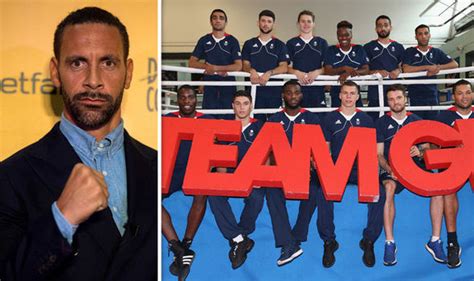 Rio Ferdinand Boxing Update Former Manchester United Star In Olympic