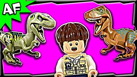 Lego Jurassic World Raptor Escape 75920 Stop Motion Build Review Youtube