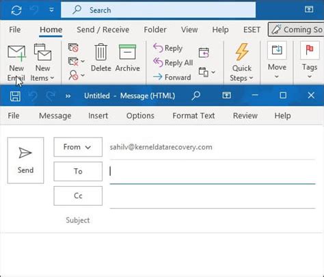 Steps To Create An Email Template In Microsoft Outlook