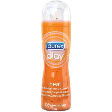 Durex Lubricant Play Gel Heat Warming Effect 50ml Лубрикант Durex