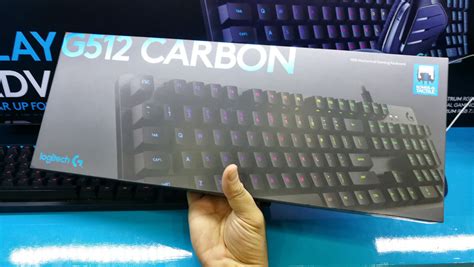 Logitech G512 Carbon Romer G Tactile Mechanical Gaming Keyboard Review