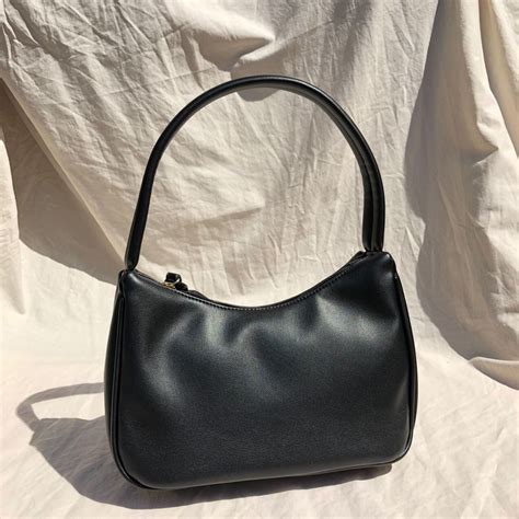 Mini Hobo Shoulder Bag In Black Curated By Fs Trendy Shoulder Bag