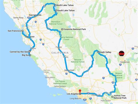 The Ultimate California Road Trip Itinerary California