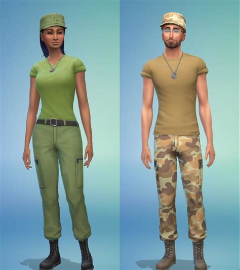Sims 3 Military Uniforms