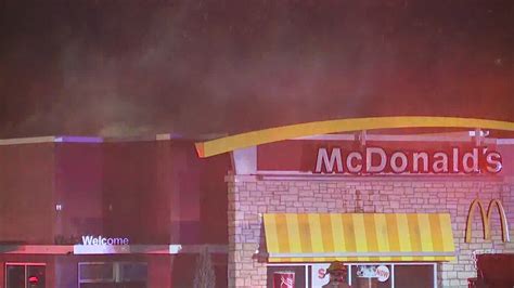 Fire At Canton Mcdonalds Youtube