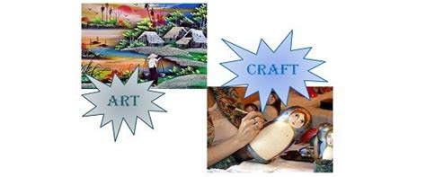 Difference Between Art and Craft (with Comparison Chart) - Key Differences